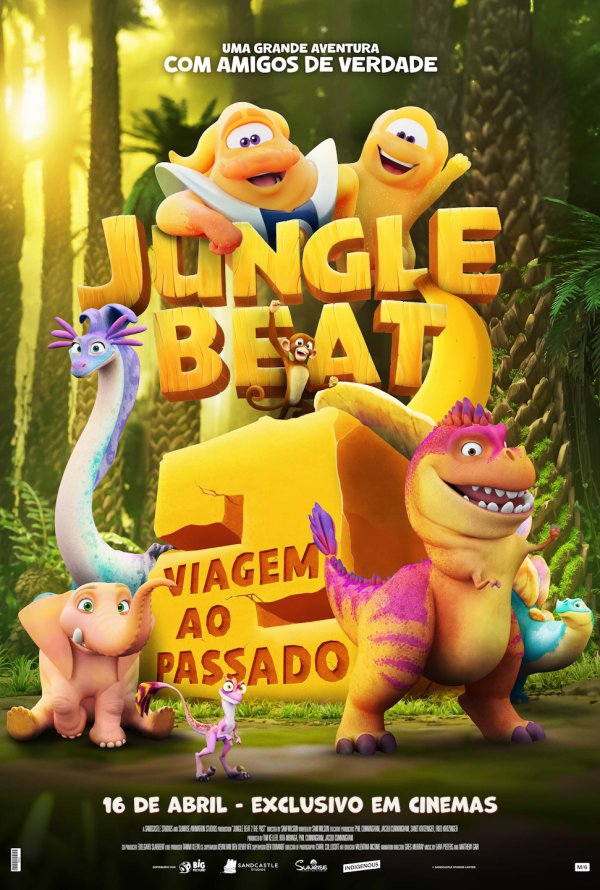 ANIMAÇÃO DE VERÃO | CINEMA NA RUA GOAT: JUNGLE BEAT 2: VIAGEM AO PASSADO