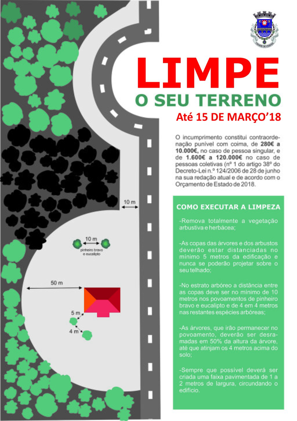 Cartaz Informativo Sessao de Esclarecimento Limpeza de Terrenos
