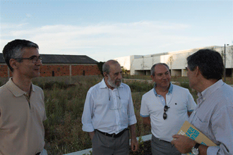 visita , no Museu de Arte Contempor&acirc;nea Nadir Afonso, em Chaves