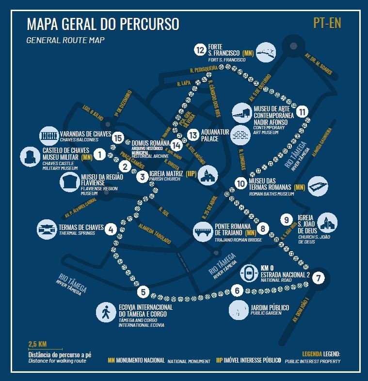 Mapa do Percurso