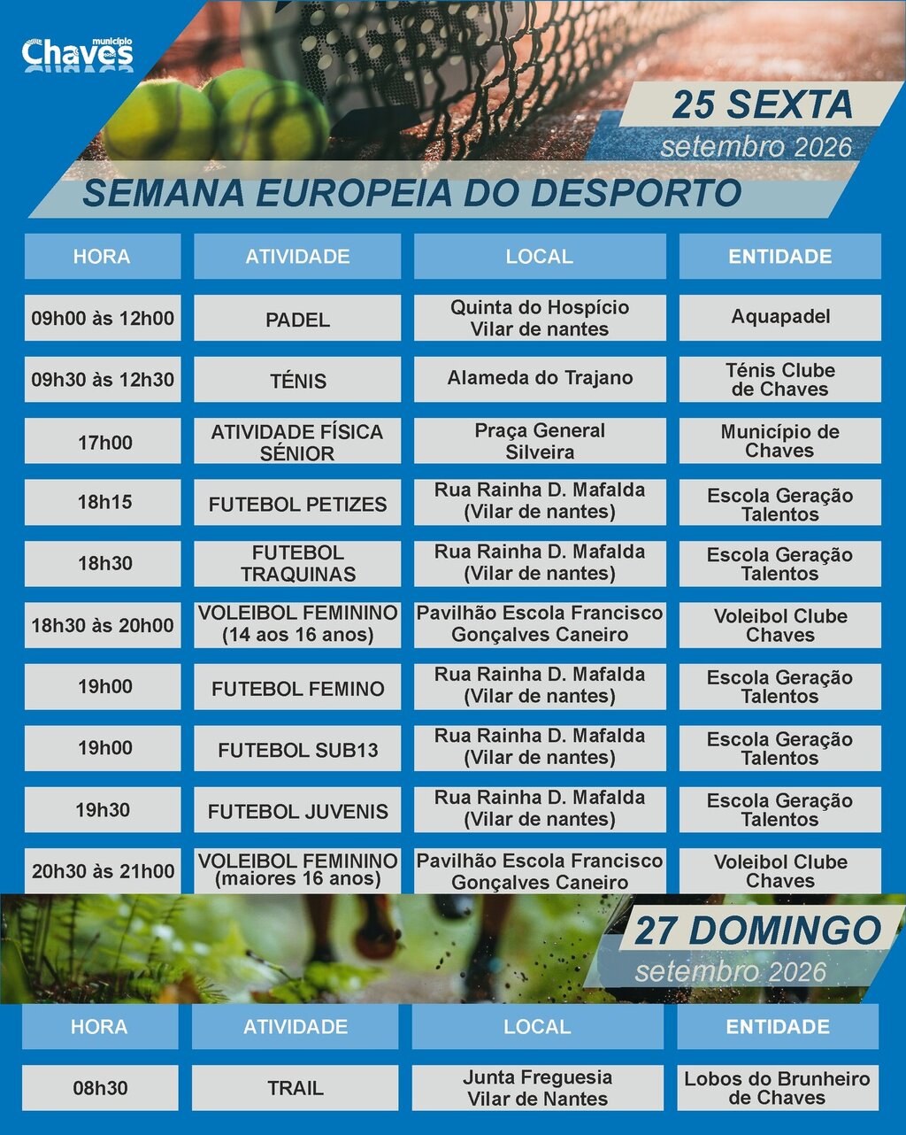 Semana Desporto Clubes Carrossel Dia 25